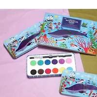 Eeboo In The Sea Watercolor Pad/16 Sheets Drawing Kit