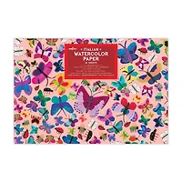 Eeboo Butterflies Watercolor Pad/16 Sheets Drawing Kit