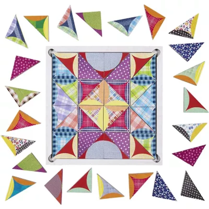 Eeboo: Patchwork Pattern Tiles