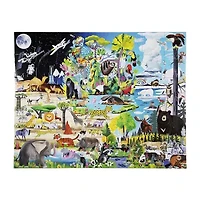 Eeboo Within The Biomes 48 Piece Giant Jigsaw 48-pc. Puzzle