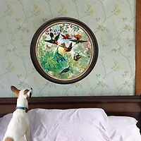 Eeboo Piece And Love Hummingbirds 500 Piece Round Circle Jigsaw 500-pc. Puzzle