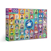 Eeboo Votes For Women 100 Piece 100-pc. Puzzle