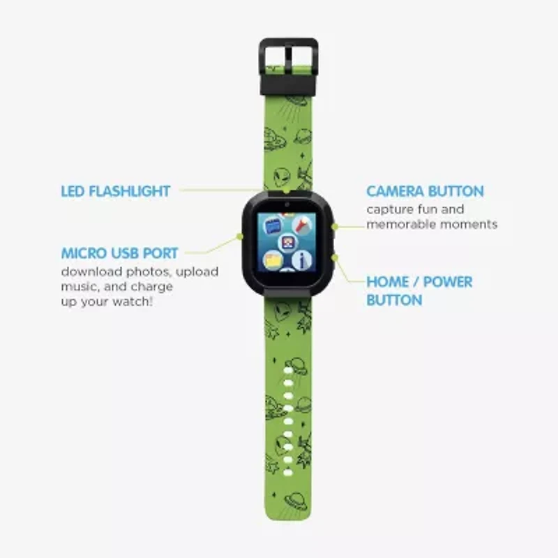 Itouch Playzoom Unisex Multi-Function Green Strap Watch Pz304a-G22