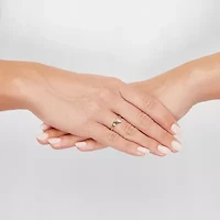 Womens 14K Gold Round Band