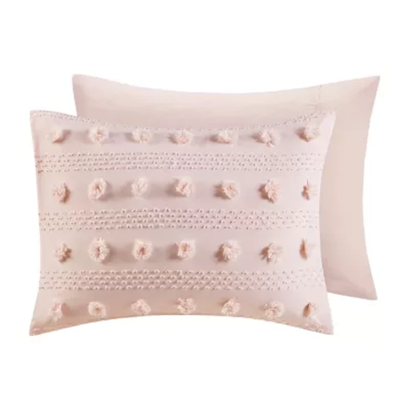 Intelligent Design Vera Clip Jacquard Comforter Set With Sham