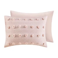 Intelligent Design Vera Clip Jacquard Comforter Set With Sham