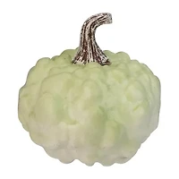 Northlight "5.5"" Green Textured Pumpkin Fall Harvest" Thanksgiving Tabletop Decor