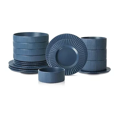 Christian Siriano New York Lusso -pc. Stoneware Dinnerware Set