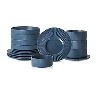 Christian Siriano New York Lusso -pc. Stoneware Dinnerware Set