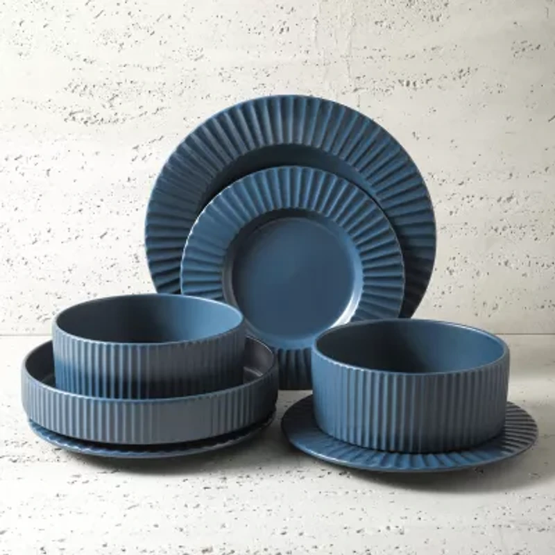 Christian Siriano New York Lusso -pc. Stoneware Dinnerware Set