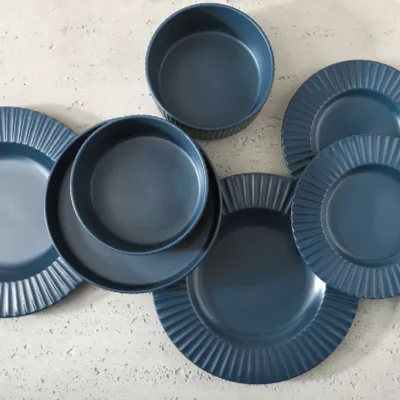 Christian Siriano New York Lusso -pc. Stoneware Dinnerware Set