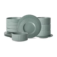 Christian Siriano New York Lusso -pc. Stoneware Dinnerware Set