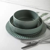 Christian Siriano New York Lusso -pc. Stoneware Dinnerware Set