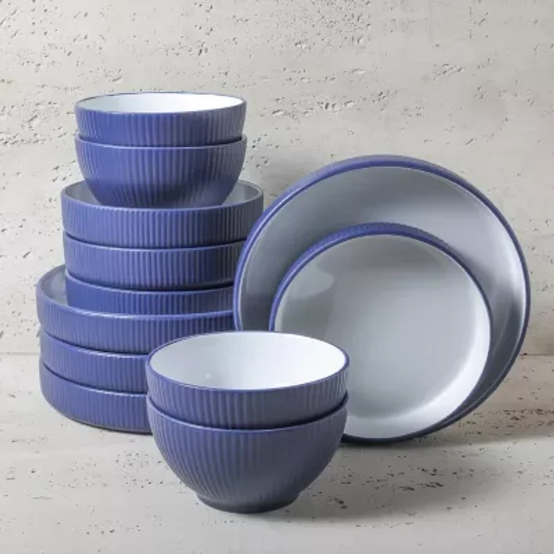 Christian Siriano New York Larosso -pc. Stoneware Dinnerware Set