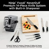 Ninja Foodi Neverdull 14-pc. Knife Block Set