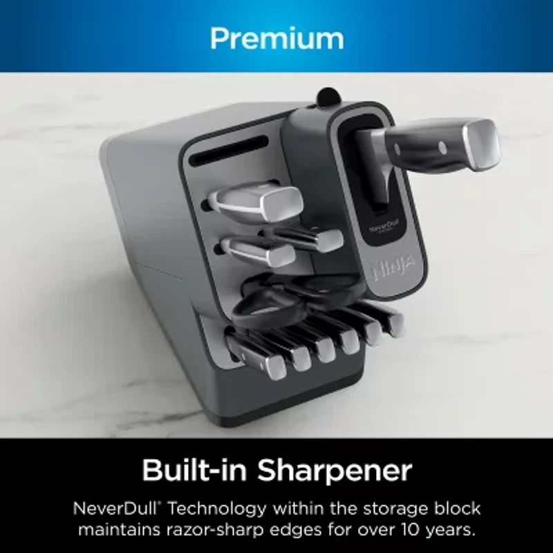 Ninja Foodi Neverdull Premium 12-pc. Knife Block Set