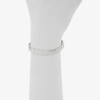 a.n.a Silver Tone Womens Stretch Bracelet