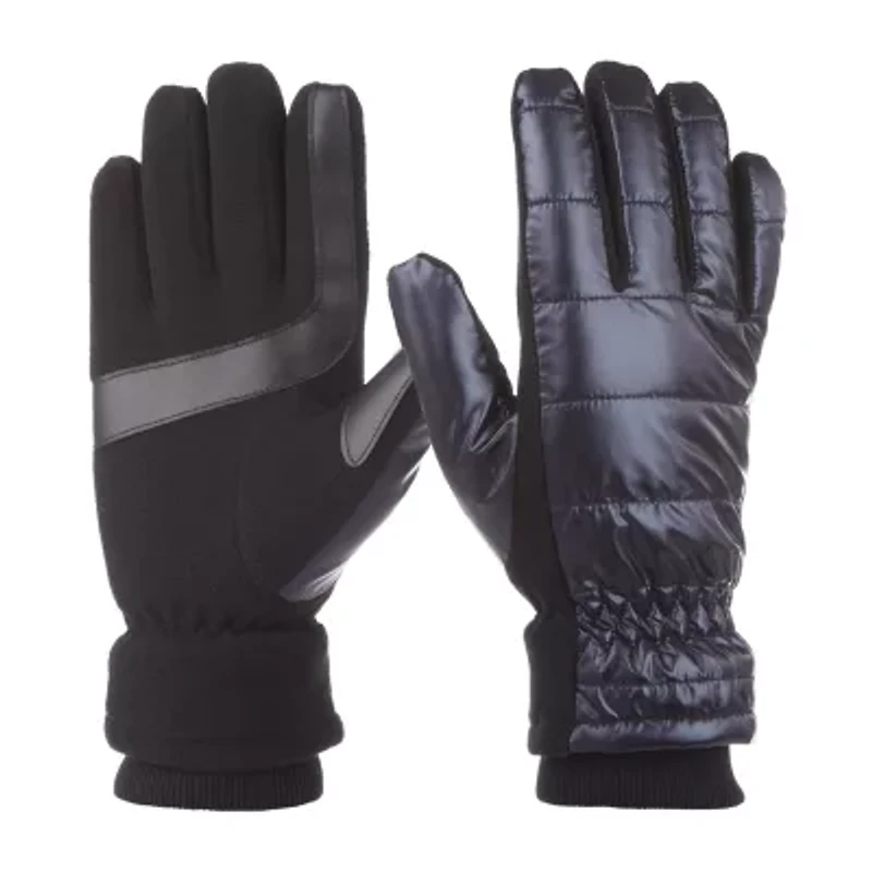 Isotoner Iridescent Sleekheat Touch Screen Enabled Gloves