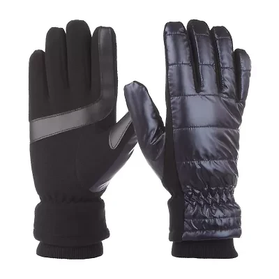 Isotoner Iridescent Sleekheat Touch Screen Enabled Gloves