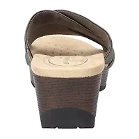 Easy Works By Street Womens Ren Wedge Sandals