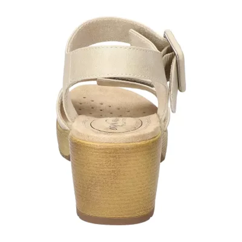 Easy Works By Street Womens Marva Heeled Sandals