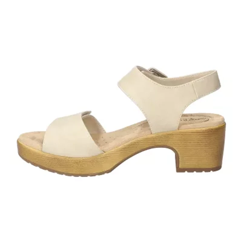 Easy Works By Street Womens Marva Heeled Sandals