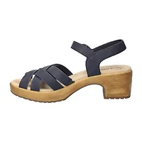 Easy Works By Street Womens Miyah Heeled Sandals