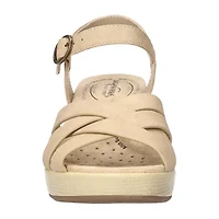 Easy Works By Street Womens Miyah Heeled Sandals