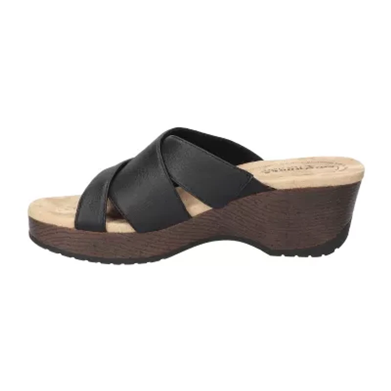 Easy Works By Street Womens Ren Wedge Sandals