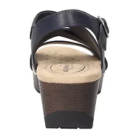 Easy Works By Street Womens Rosella Wedge Sandals