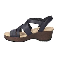 Easy Works By Street Womens Rosella Wedge Sandals