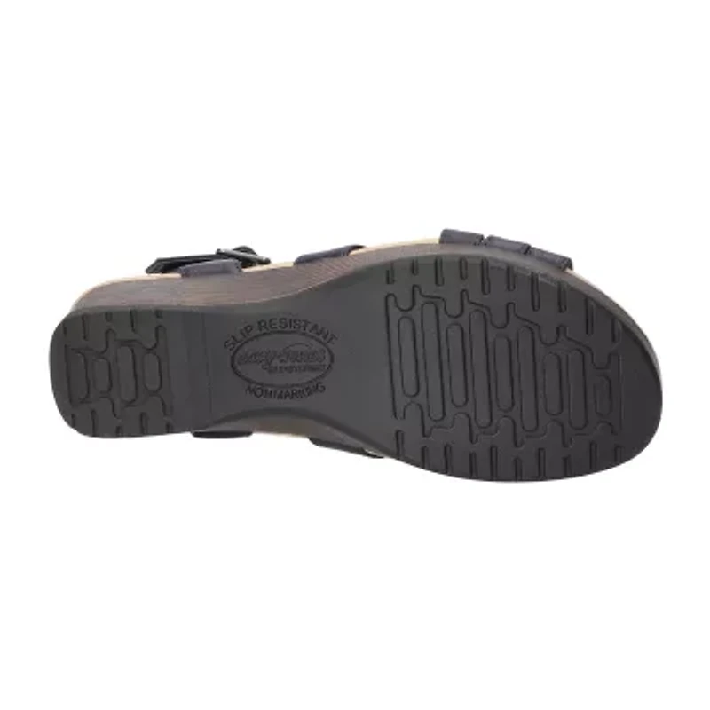Easy Works By Street Womens Rosella Wedge Sandals