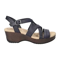 Easy Works By Street Womens Rosella Wedge Sandals
