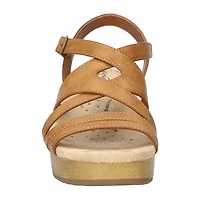 Easy Works By Street Womens Rosella Wedge Sandals