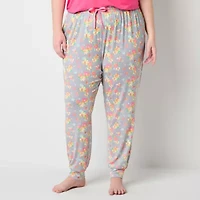 Sleep Chic Womens Plus Pajama Pants