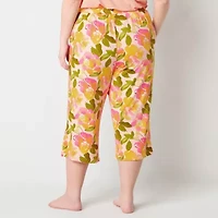 Sleep Chic Pajama Capri Pant Plus