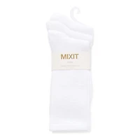 Mixit Everyday Essential Womens 3 Pair Crew Socks