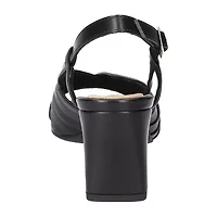 Easy Street Womens Lucie Heeled Sandals