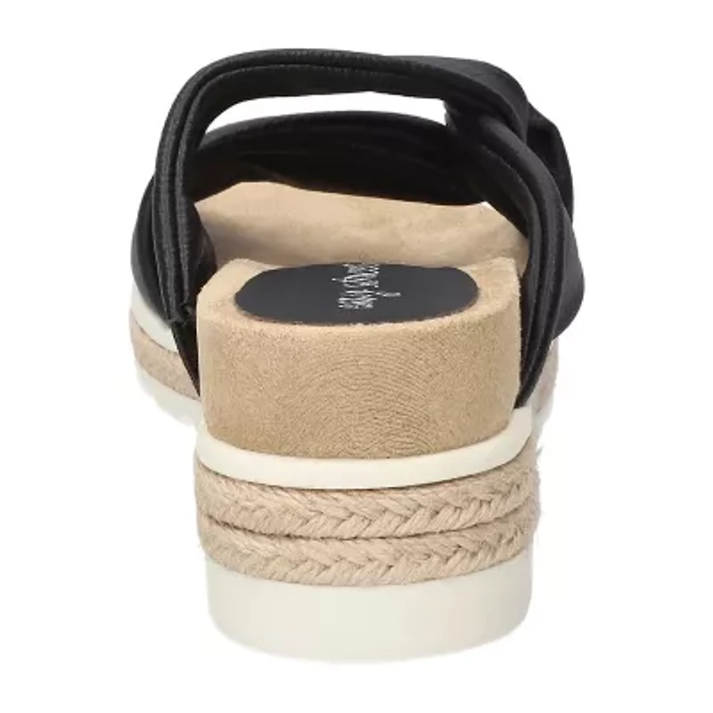 Easy Street Womens Ja Wedge Sandals