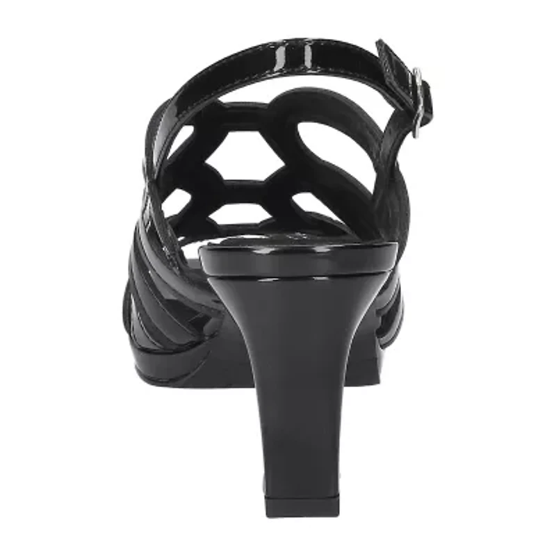 Easy Street Womens Jetty Heeled Sandals