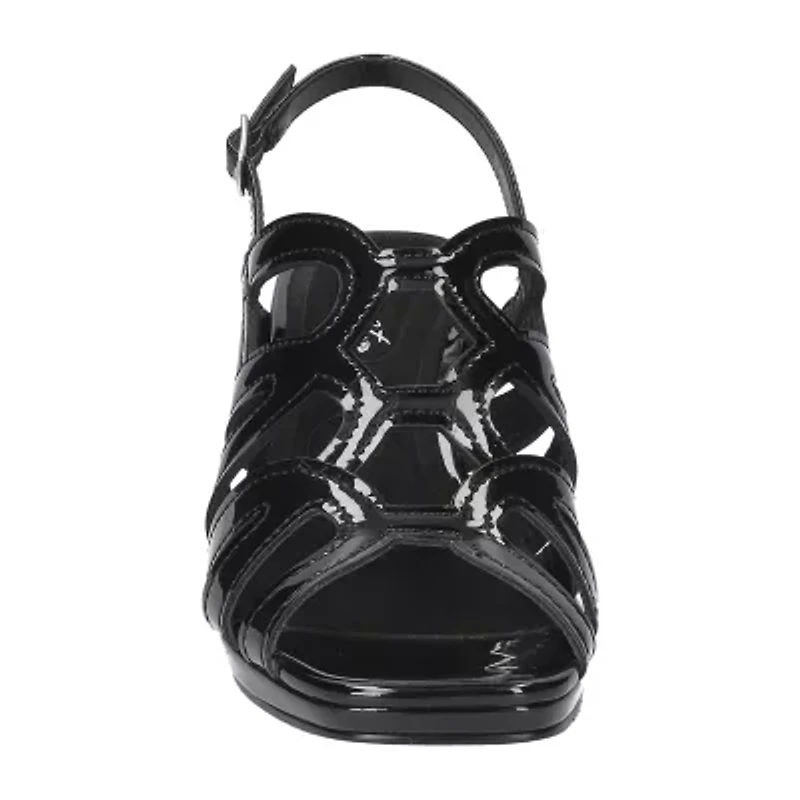 Easy Street Womens Jetty Heeled Sandals