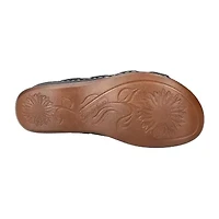 Easy Street Womens Alexi Wedge Sandals