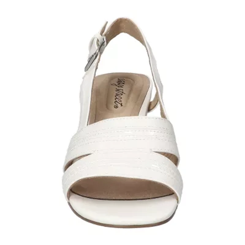 Easy Street Womens Meghan Heeled Sandals