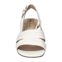 Easy Street Womens Meghan Heeled Sandals