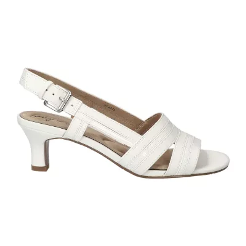 Easy Street Womens Meghan Heeled Sandals