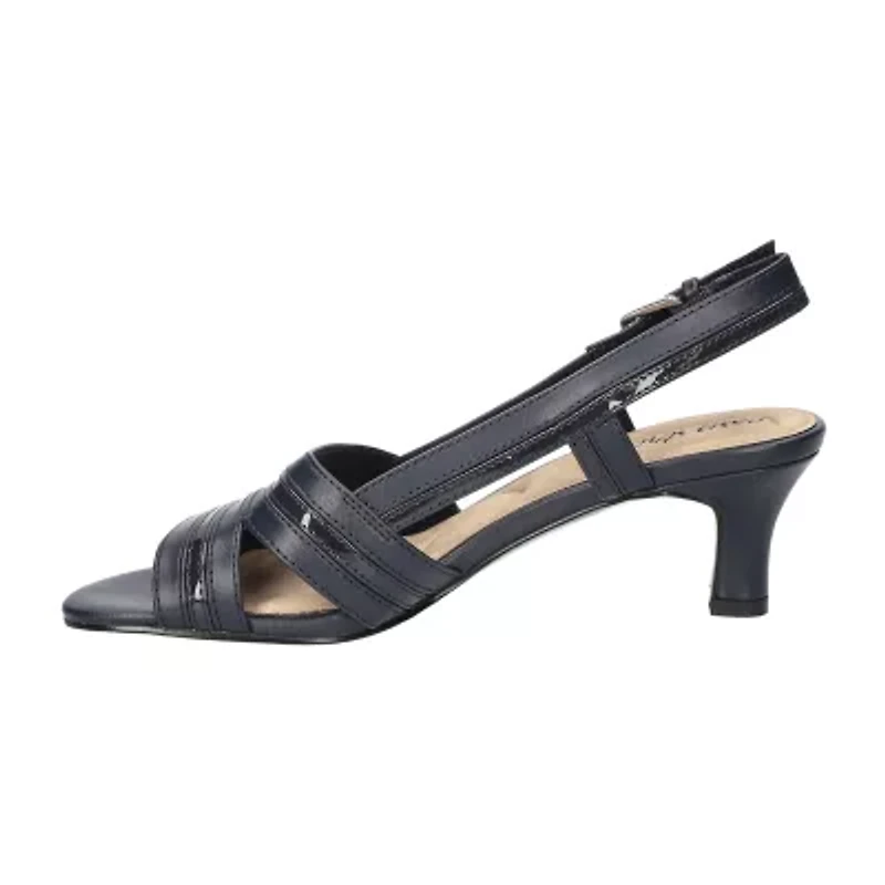 Easy Street Womens Meghan Heeled Sandals