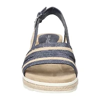 Easy Street Womens Mel Wedge Sandals