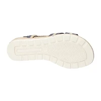 Easy Street Womens Mel Wedge Sandals