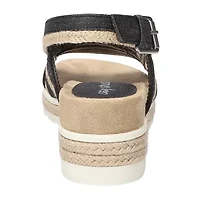 Easy Street Womens Mel Wedge Sandals