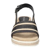 Easy Street Womens Mel Wedge Sandals